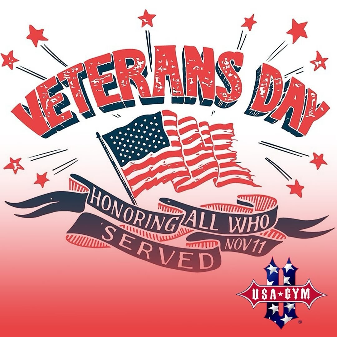 Remembering all who have served on Veteran&rsquo;s Day here at USA GYM 🇺🇸💪💥🇺🇸💪💥🇺🇸 💪🇺🇸💥
Thank you to all Veterans who fought and fight for our freedom!
#veteransday #usa #thankyou #america #usagym #hardcoretraining